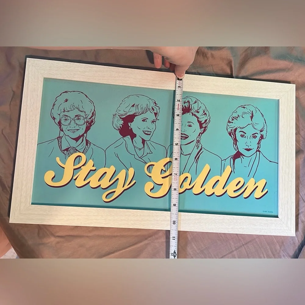 Golden Girls Wall Art NWOT